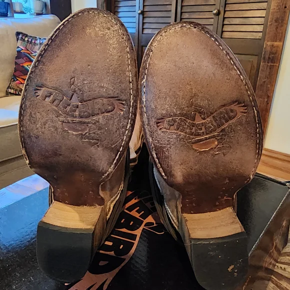 Freebird Coal Knee-high Boots, Taupe - Picture 6 of 7